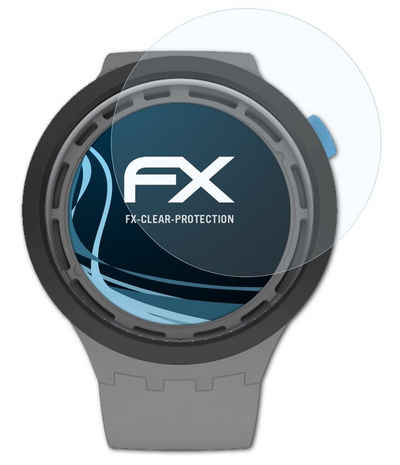 atFoliX Schutzfolie Displayschutz für Swatch EasytipPay 47mm, (3 Folien), Ultraklar und hartbeschichtet