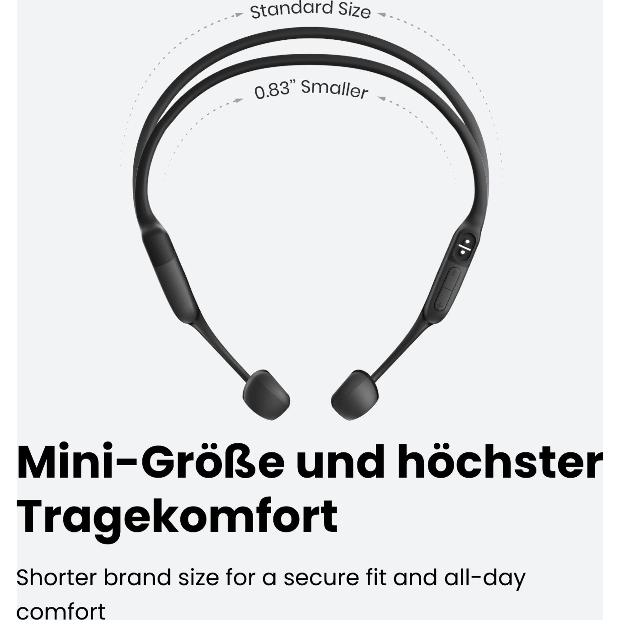 Shokz Shokz OpenRun Mini, Kopfhörer, (Kosmisches HiFi-Kopfhörer