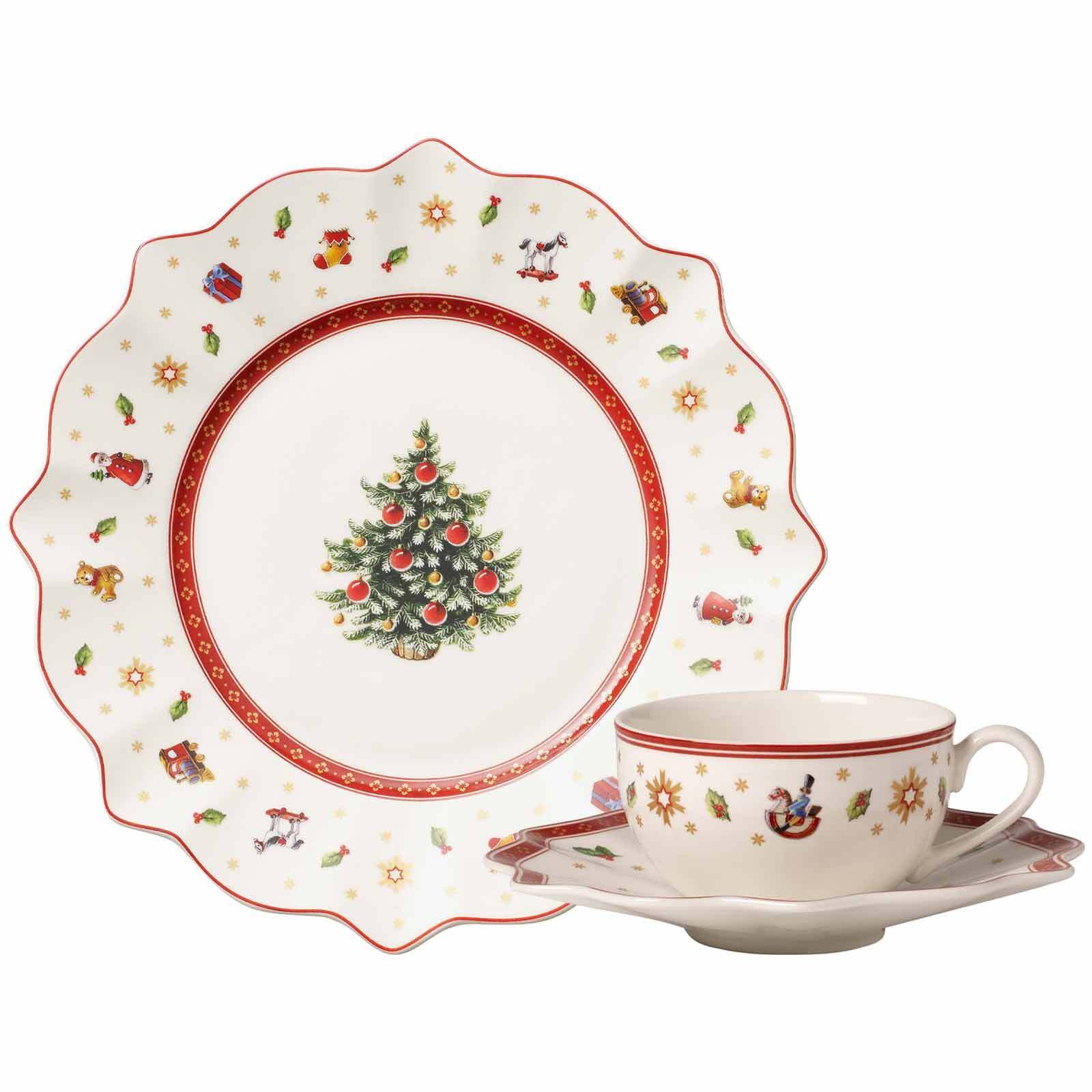 Villeroy & Boch Kombiservice Toy's Delight Kaffeeservice 18er Set (18-tlg), Porzellan