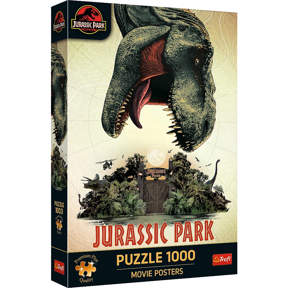Trefl GmbH Puzzle Filmposter - Jurassic günstig online kaufen