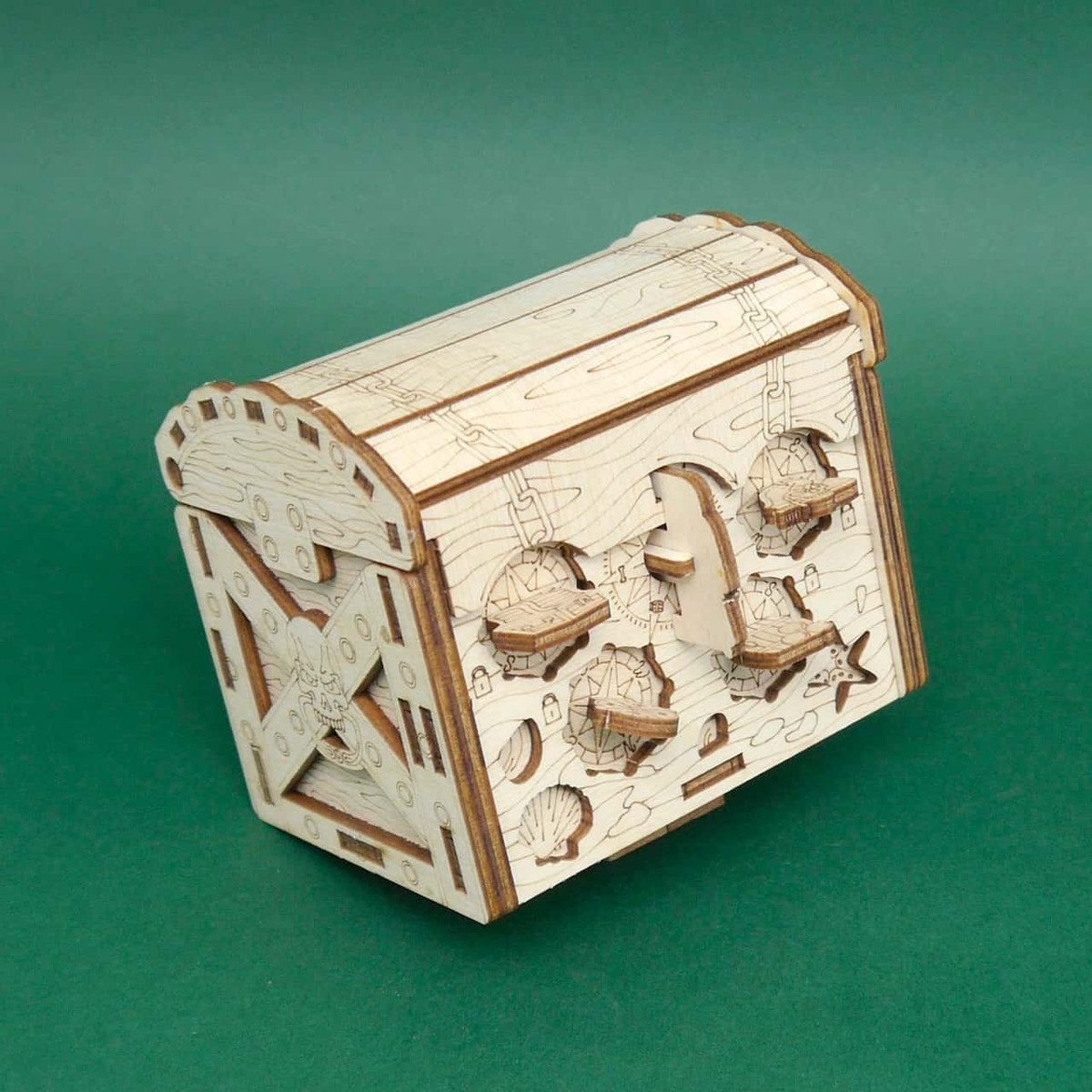 ESC, Escape Welt Spiel PIRATES TREASURE CHEST - tolle Schatzkiste, Geschenkverpackung, Denkspiel