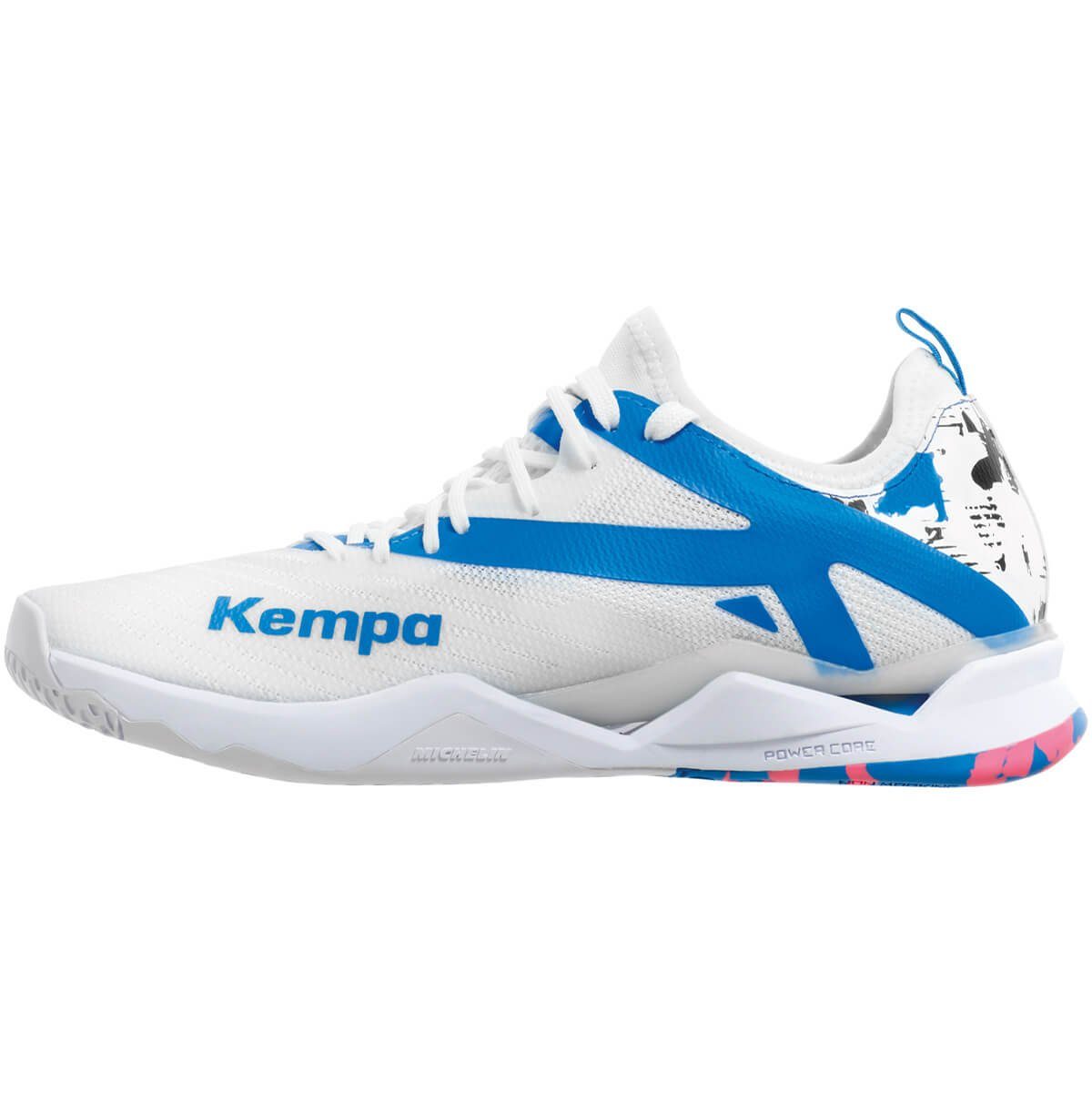 Kempa Kempa Hallen-Sport-Schuhe Hallenschuh weiß/fair blau