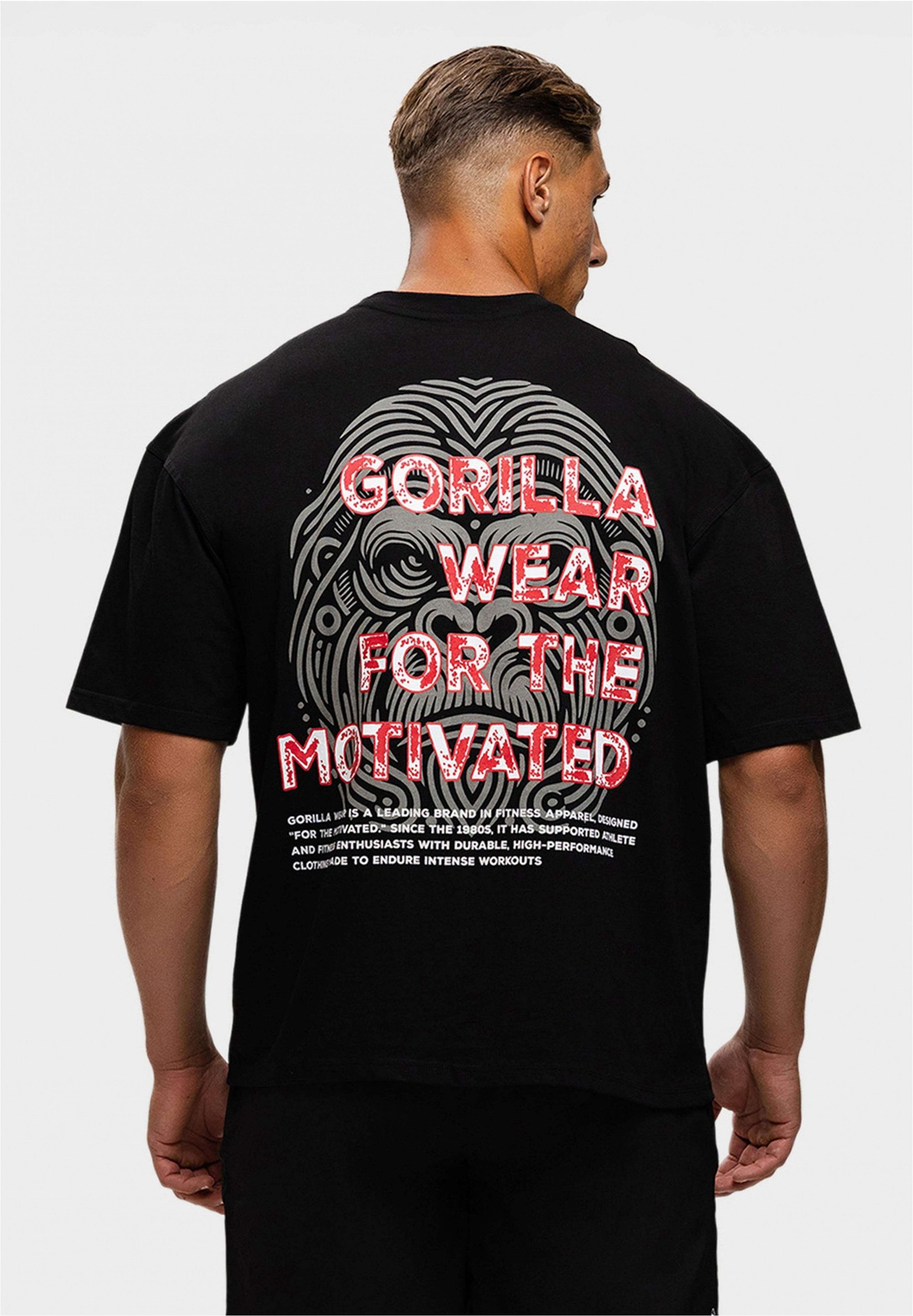 Gorilla Wear Funktionsshirt mit klassischem Rundhalsausschnitt