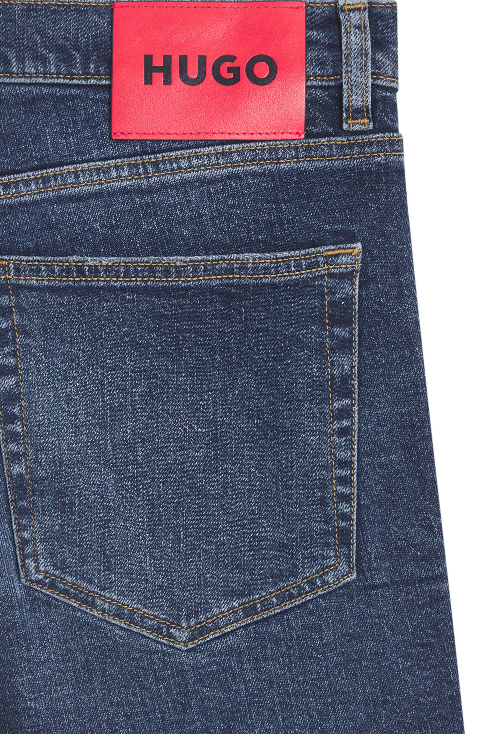 HUGO Slim-fit-Jeans HUGO 734 aus Stretch-Denim, extra schmal – Bild 3 von 3