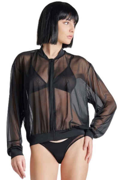 Maison Close Blusenjacke Pure Tentation, transparente Bomber Jacke