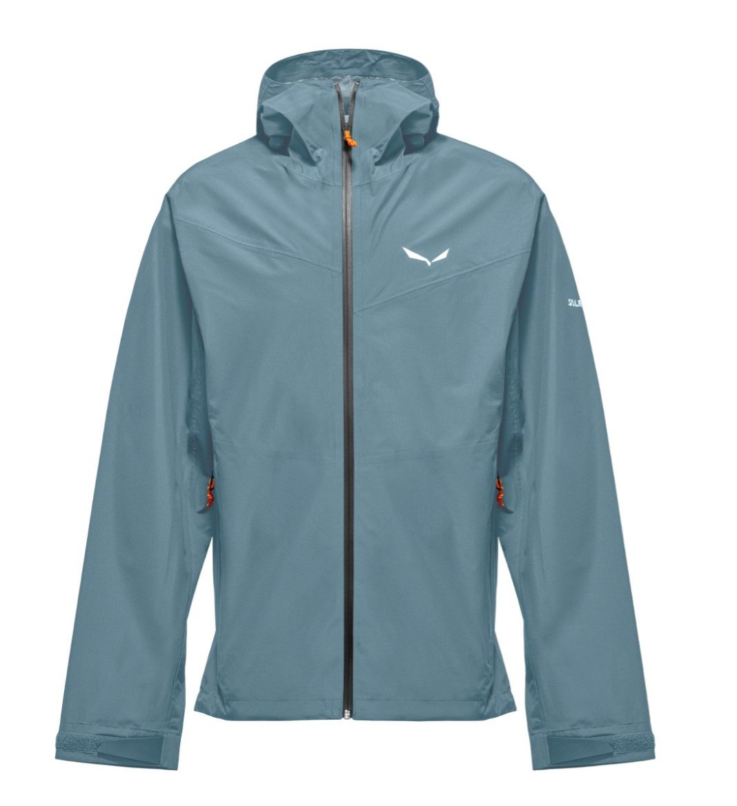 Salewa Funktionsjacke Trekking-Wanderjacke Puez Powertex (2,5-Lagen Hardshelljacke, wind)