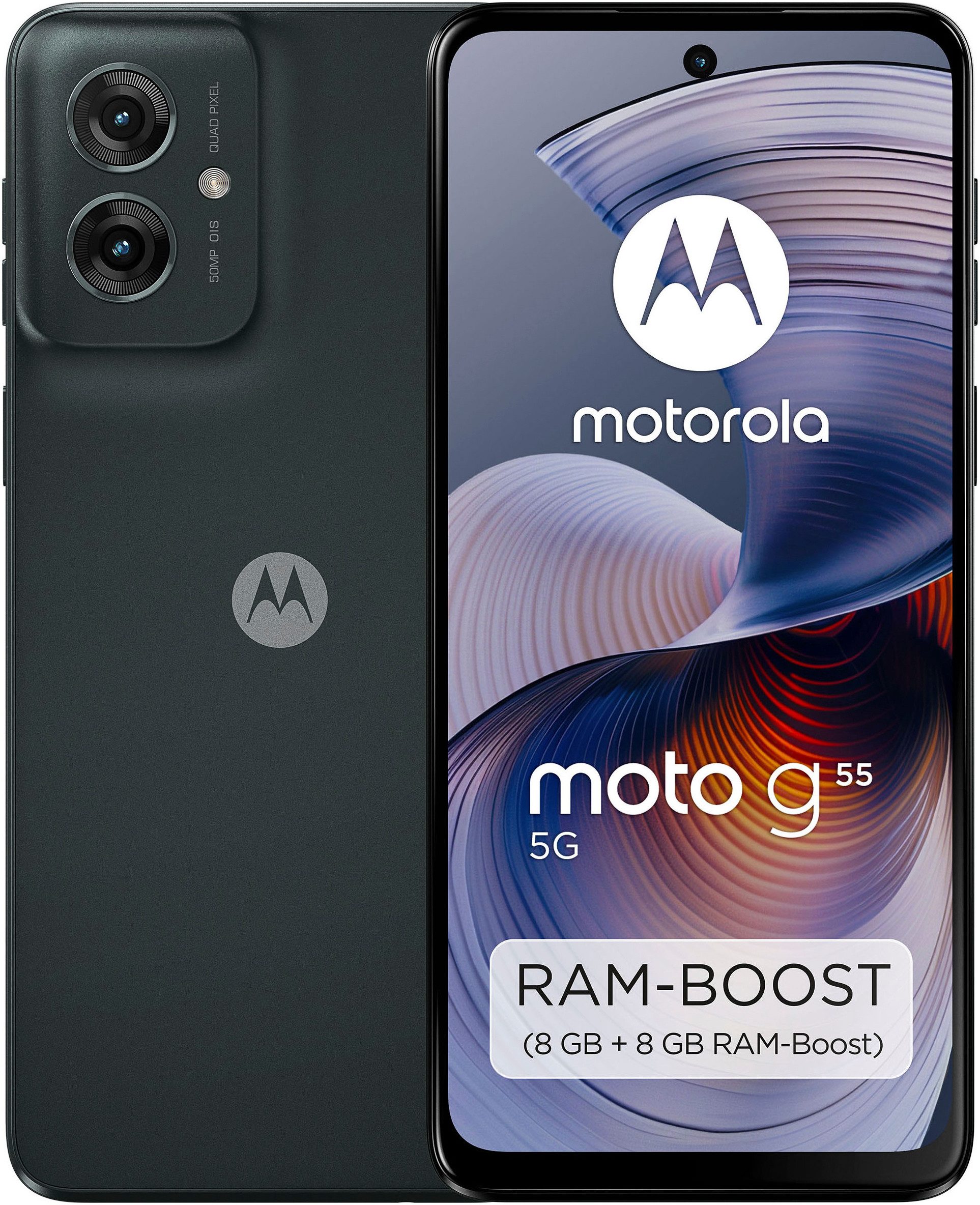 Motorola moto g55 5G Smartphone (16,51 cm/6,5 Zoll, 256 GB Speicherplatz, 50 MP Kamera)