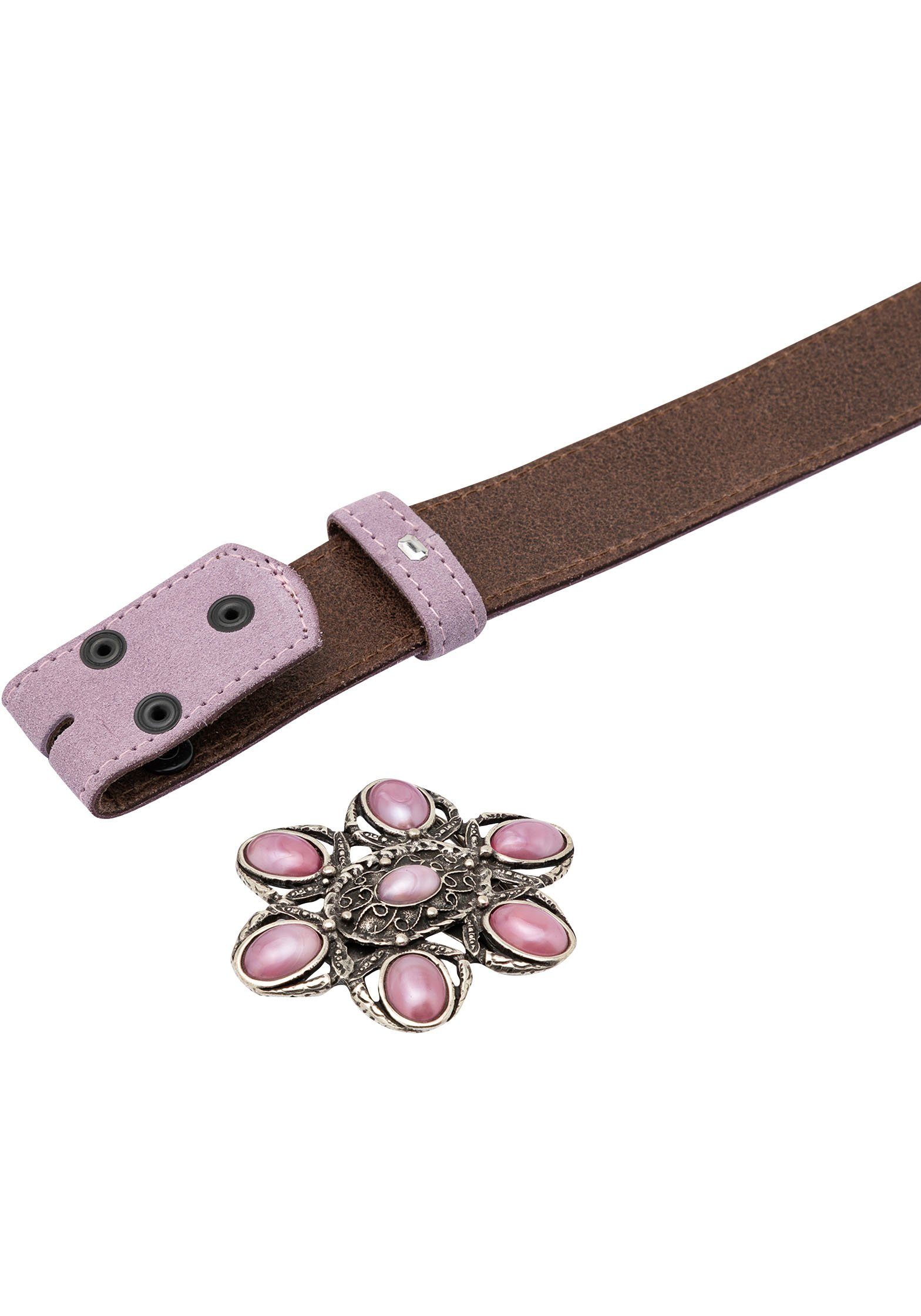 Rettungsring Gürtel Ledergürtel mit austauschbarer Schließe »Nostalgie Perl günstig online kaufen