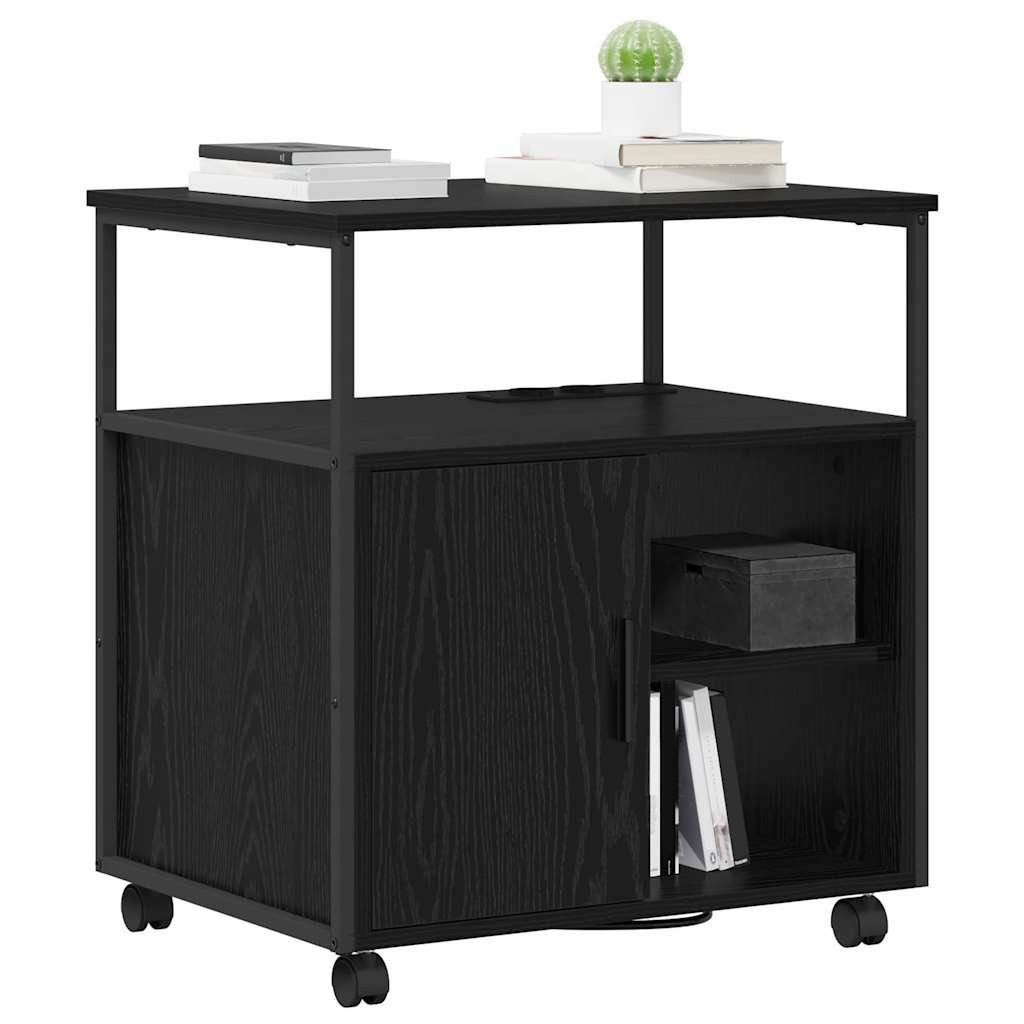 vidaXL Schranksystem Schrank mit Ladestation 61 x 46 x 67 cm Holzwerkstoff (1-St)
