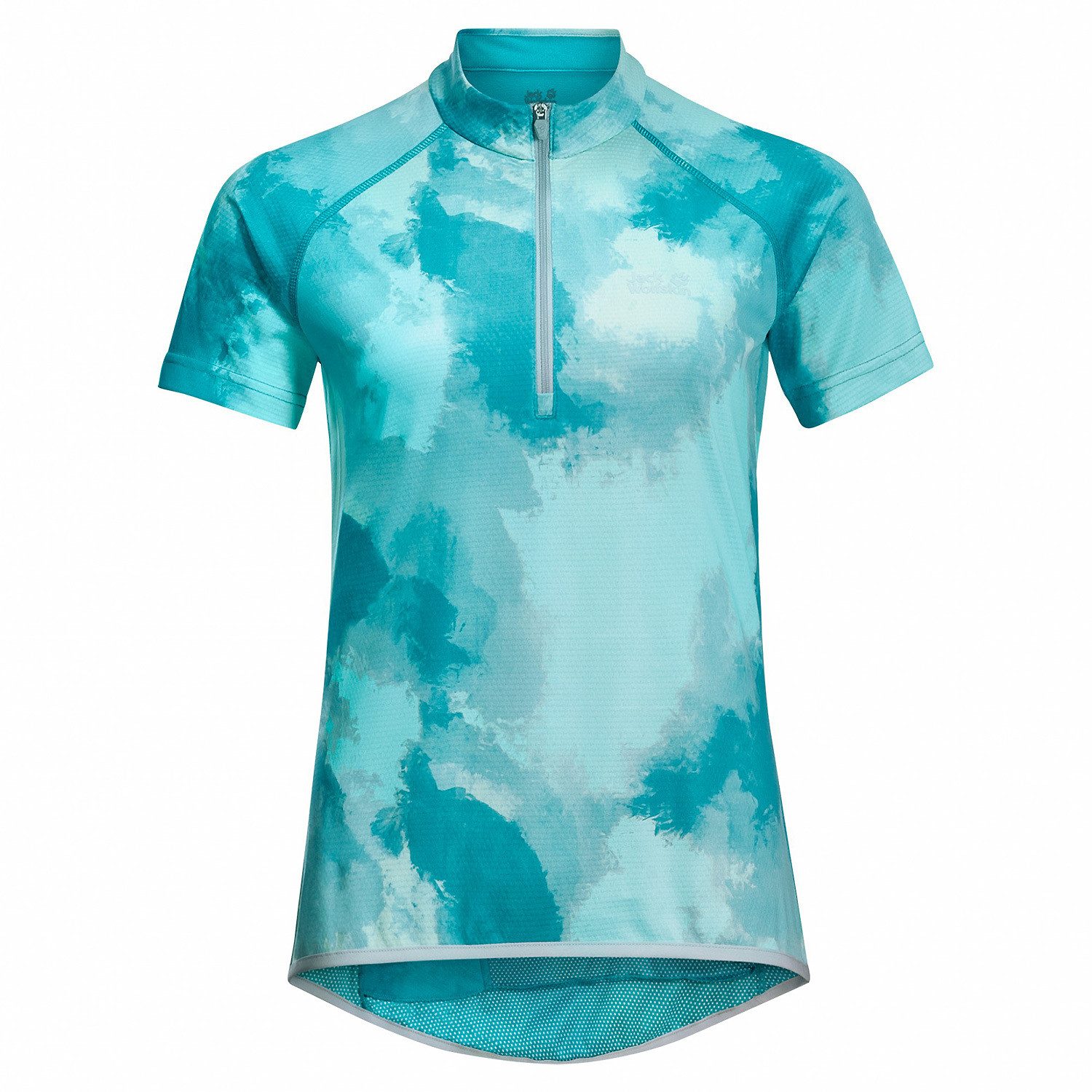 Jack Wolfskin T-Shirt T-Shirt W TOURER HALFZIP PRINT TEE