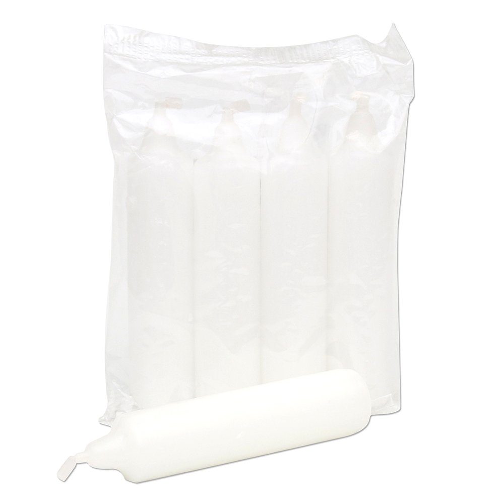 Dekohelden24 Adventskerze 6 Packungen je 4 Adventskerzen, Weiss, Ø 23 mm Länge 105 mm. € 28,99