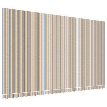vidaXL Markise Markisenbespannung Mehrfarbig Gestreift 6x3,5 m (1-St)