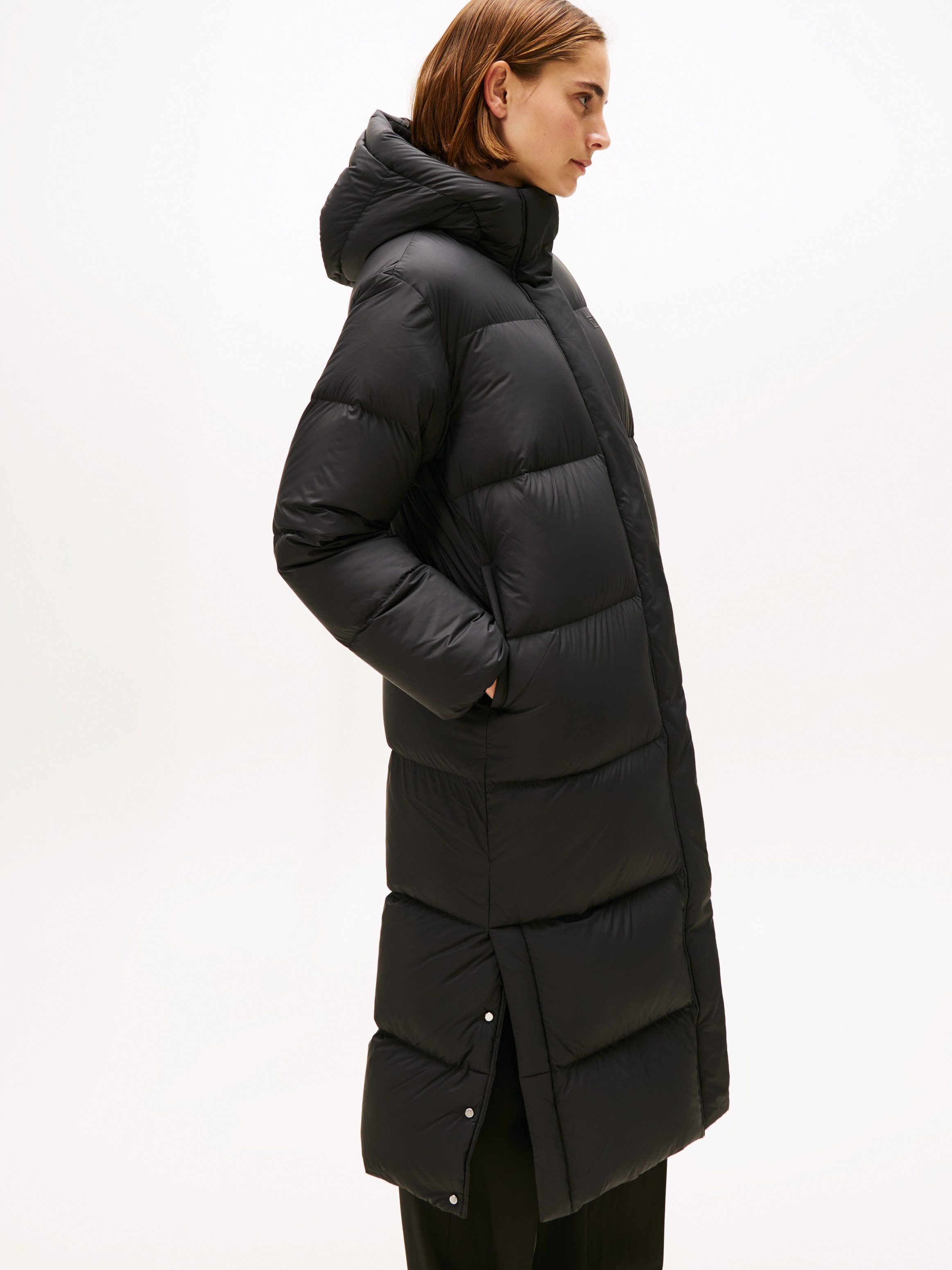 Tommy Hilfiger Daunenmantel MODERN DOWN REG MAXI COAT mit wärmenden Daunen gefüttert