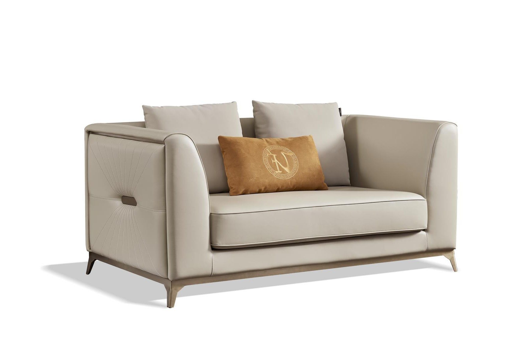 Xlmoebel Relaxsessel Leder Sessel 1-Sitzer Sofa für entspannte Fernsehmomente (1-St., 1-Sitzer), Made in Europa