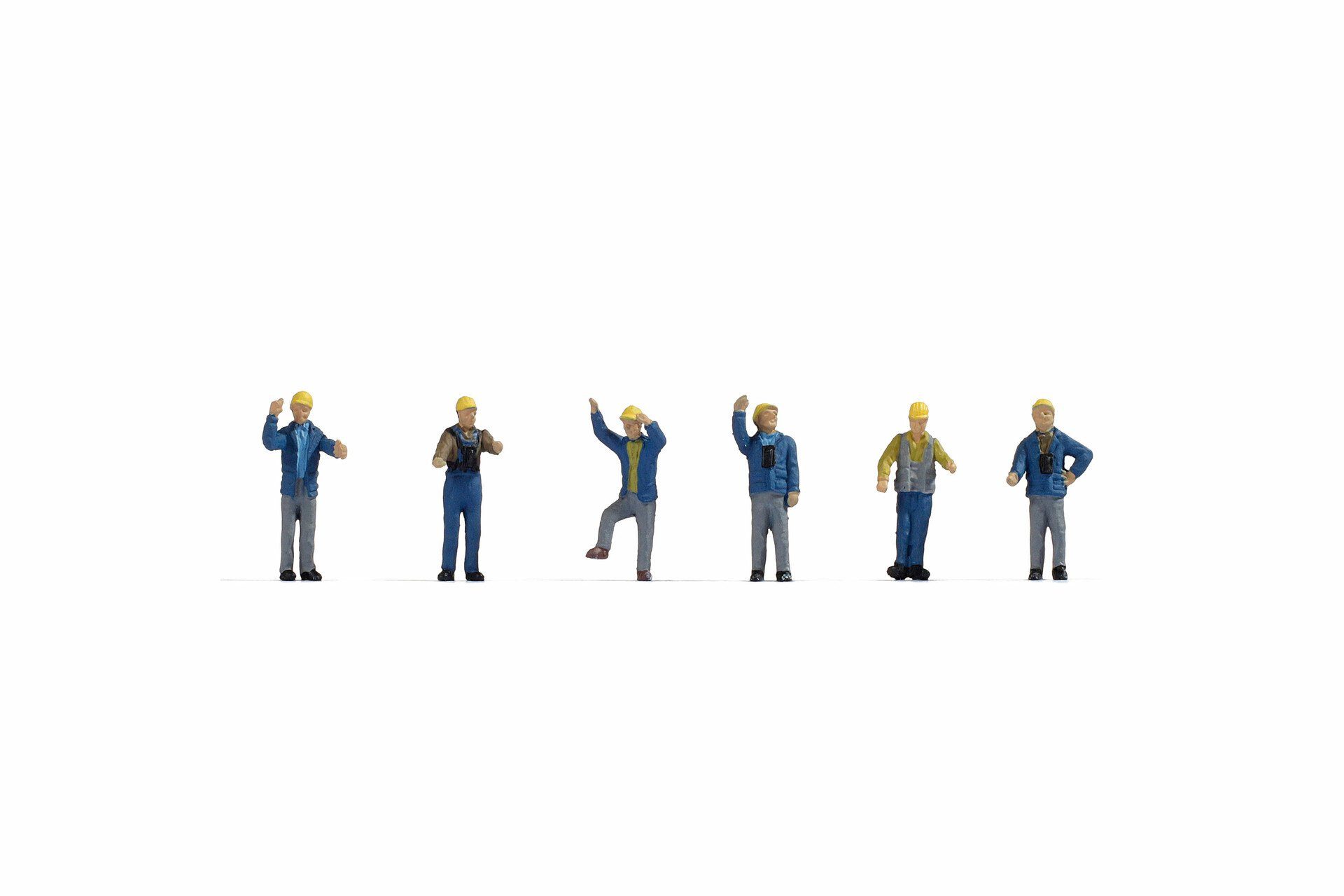 NOCH Dekofigur Rangierer Epoche III & IV, Modellbaufiguren TT, ha