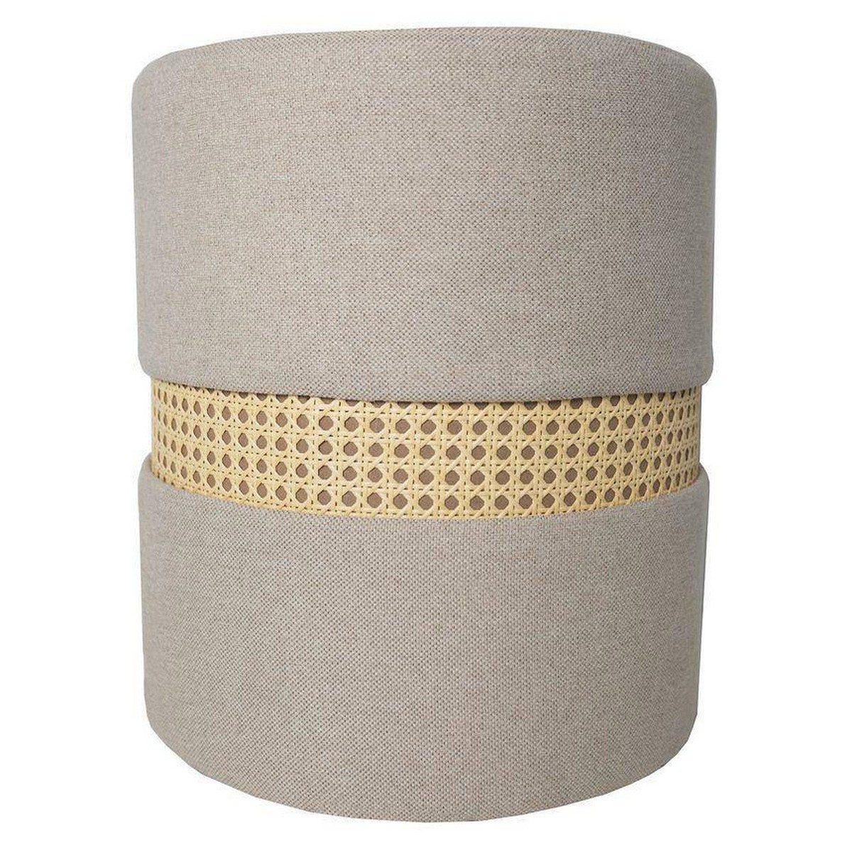 Today Polsterhocker Sitzhocker Kali, Wiener Geflecht, Ø 35 cm (1 Stk., Sitzhocker), funktional
