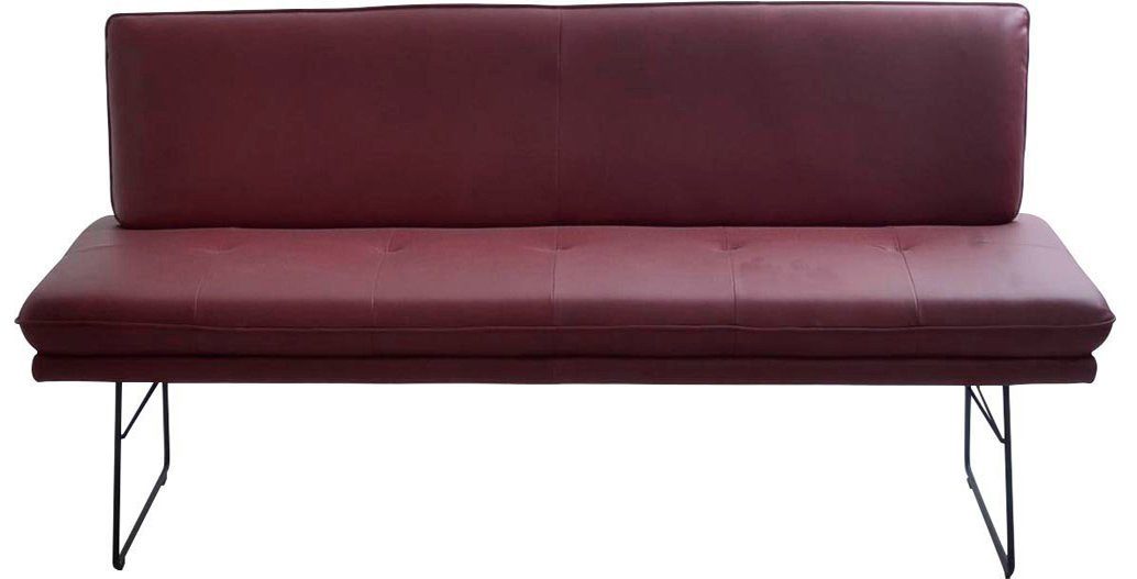 K+W Komfort & Wohnen Polsterbank (1-St), Polsterbank in Spitzkissenoptik, Sitzsteppung, in 2 Größen wählbar