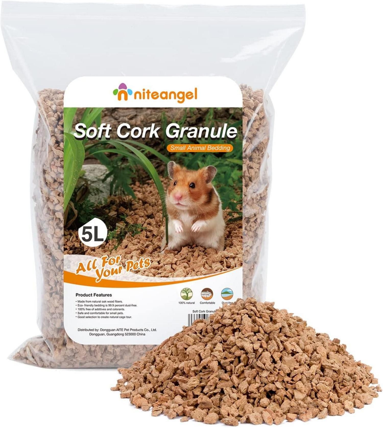 Kleintierkäfig Natürliches Kokosnuss Hamster Einstreu für kleine Tiere 8-10mm