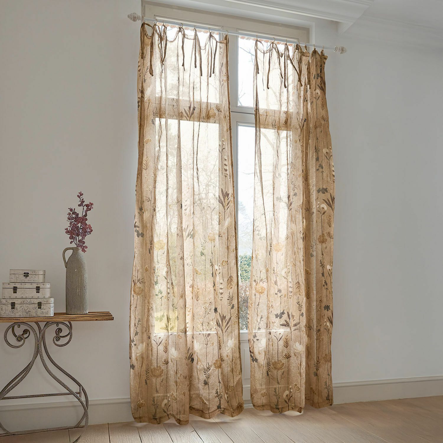 Mirabeau Vorhang Gardine Norivelle braun/bunt günstig online kaufen