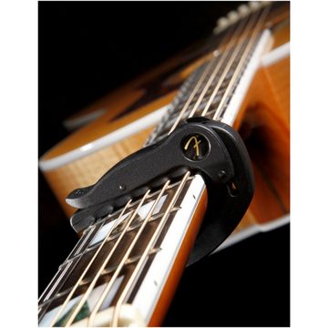 Fender Westerngitarre, Smart Capo - Fingerstyle Steel FSCFS - Kapodaster