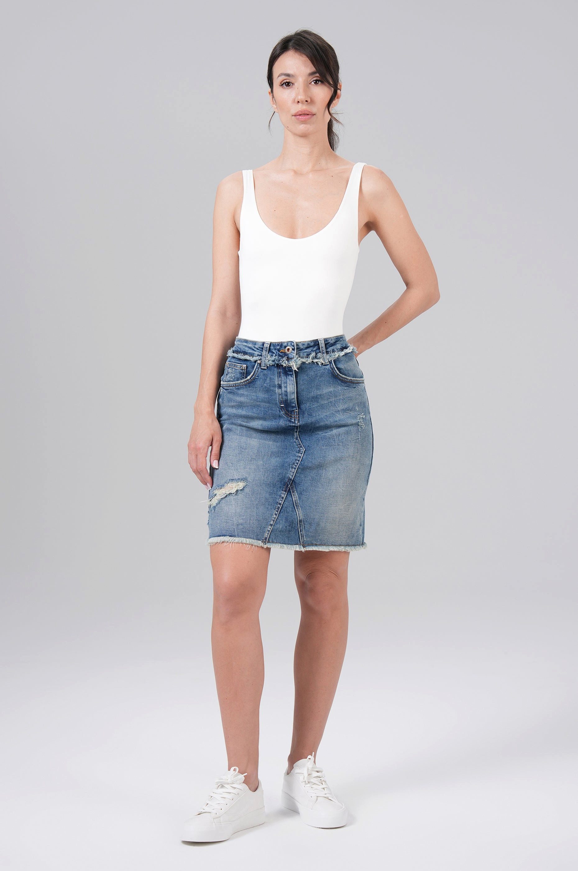 Miracle of Denim Jeansrock Sina Skirt günstig online kaufen