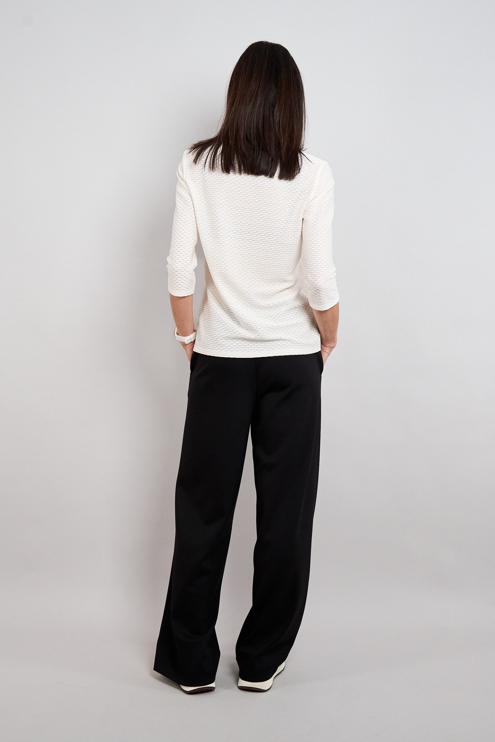 Seidel Moden 3/4-Arm-Shirt Shirt mit Struktur - Viskose/Stretch - MADE IN GERMANY – Bild 5 von 5