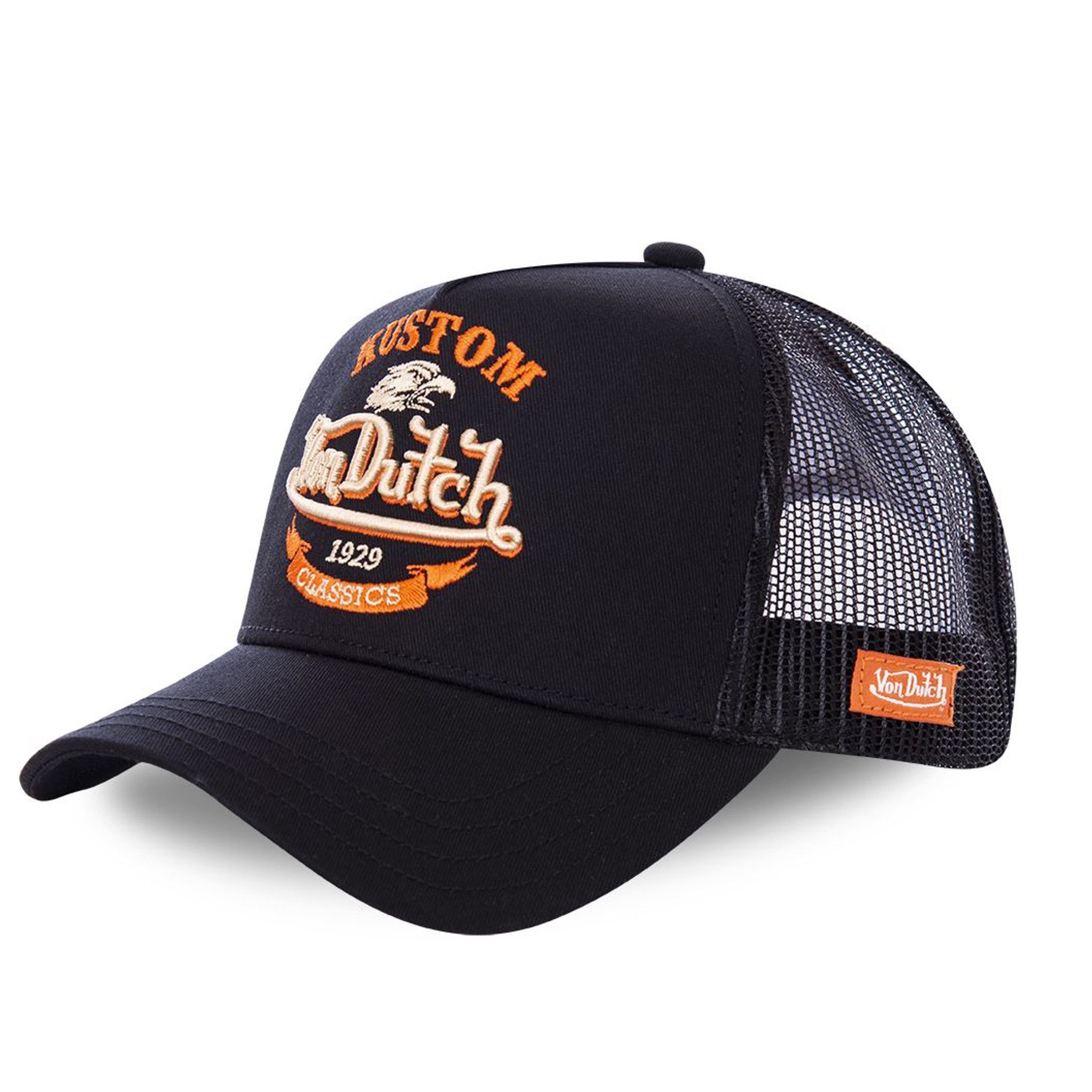 Trucker Cap Von Dutch Originals Trucker Cap - KUSTOM Classics Black