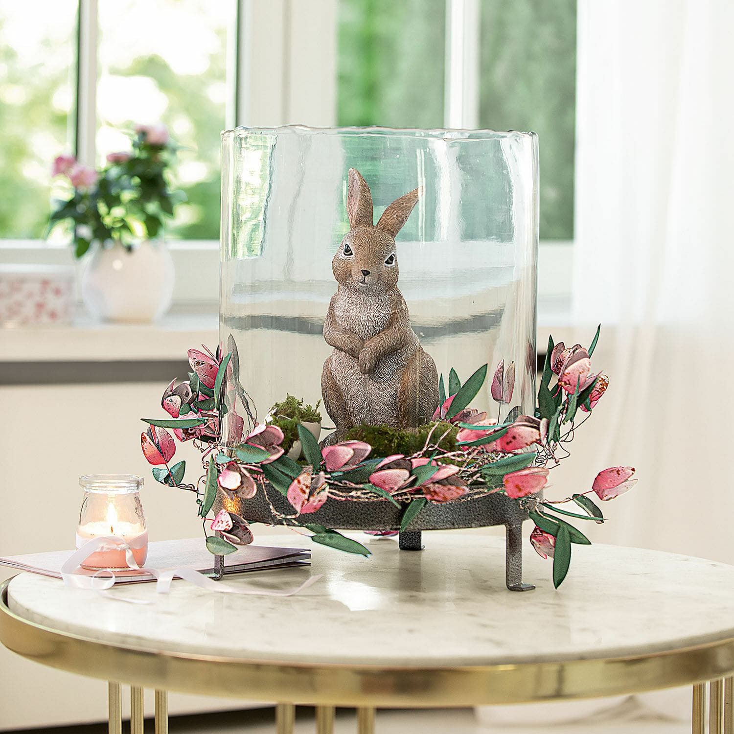 Mirabeau Osterfigur Deko-Hase Milli braun