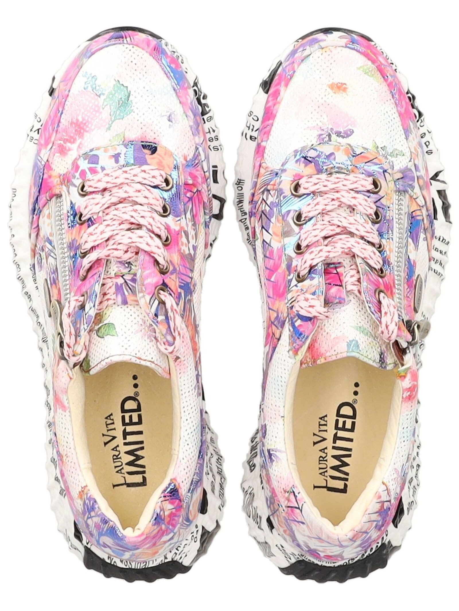 LAURA VITA Sneaker Leder/Textil . Sneaker