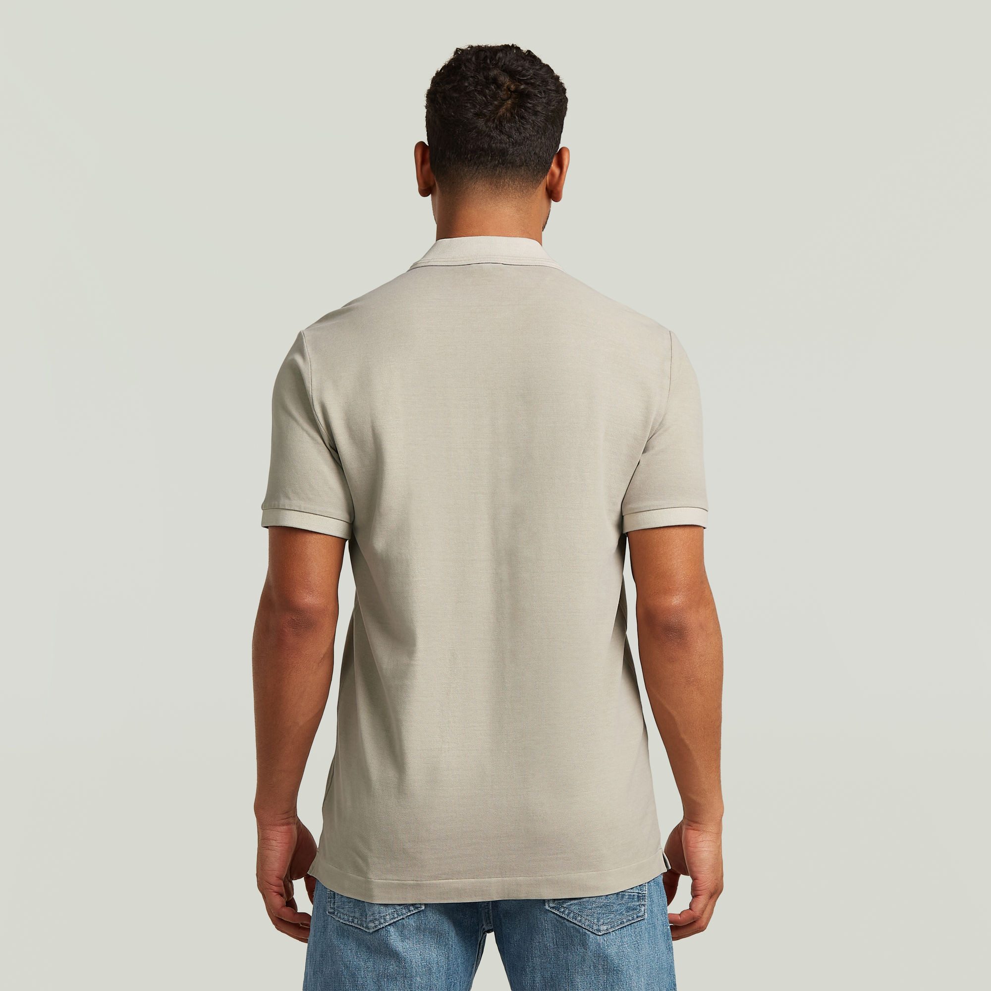 G-STAR Poloshirt Dunda Slim Fit Logostickerei auf der Brust
