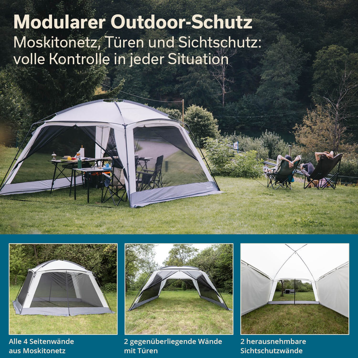 Skandika Pavillon, 3000 mm Wassersäule, 210 günstig online kaufen