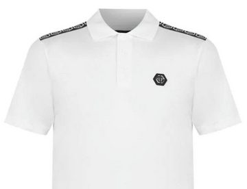 PHILIPP PLEIN Poloshirt Philipp Plein Iconic Cult Tape Polo-Shirt Polohemd Hemd T-Shirt Top Ne