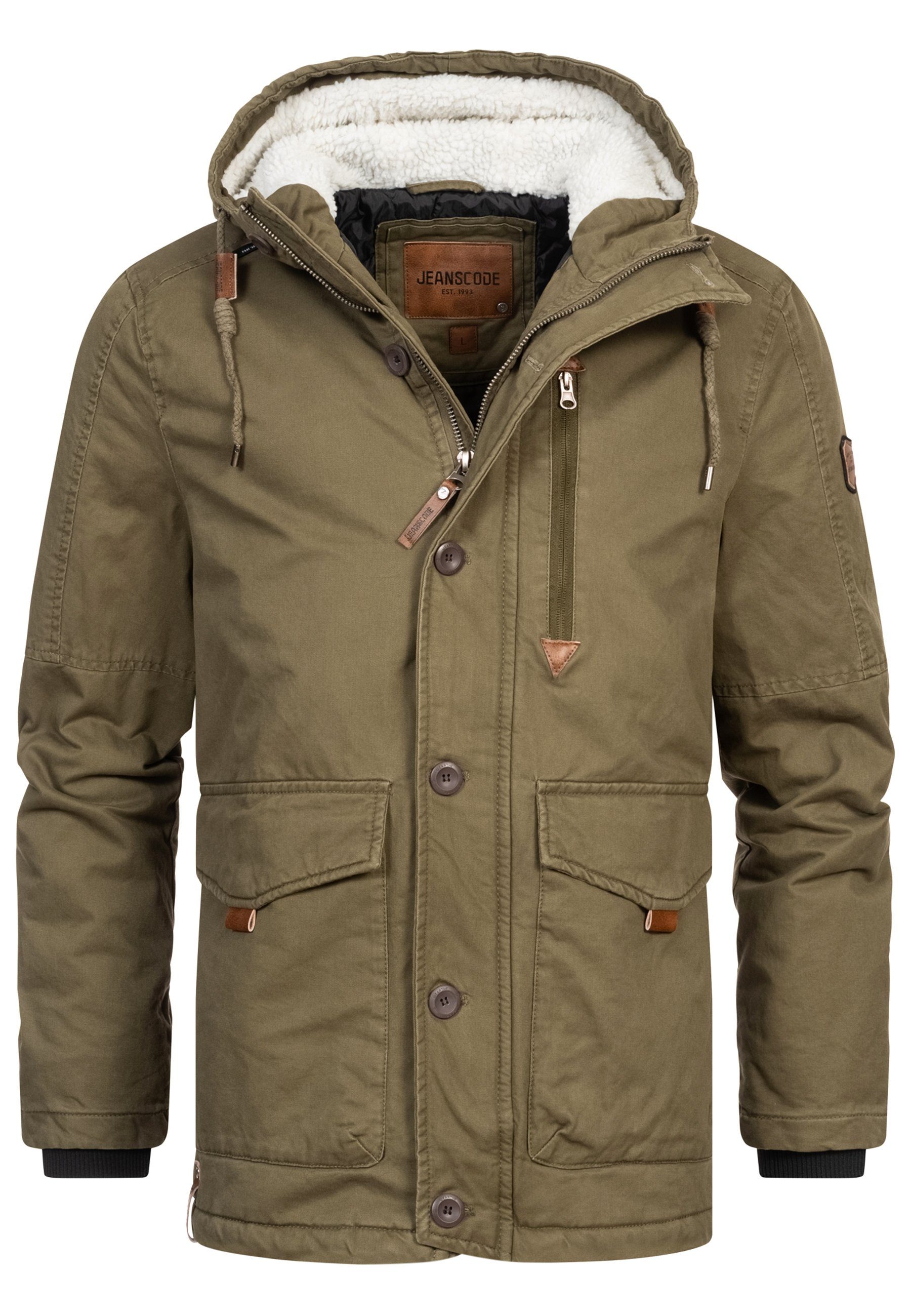 Indicode Winterjacke Herren INCrossing Jacke Winter Herrenjacke günstig online kaufen