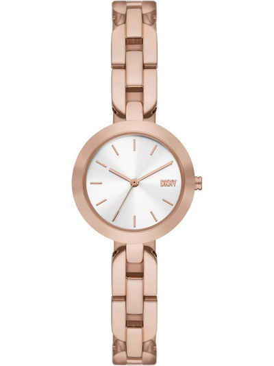 DKNY Quarzuhr DKNY Damen-Uhren Analog Quarz