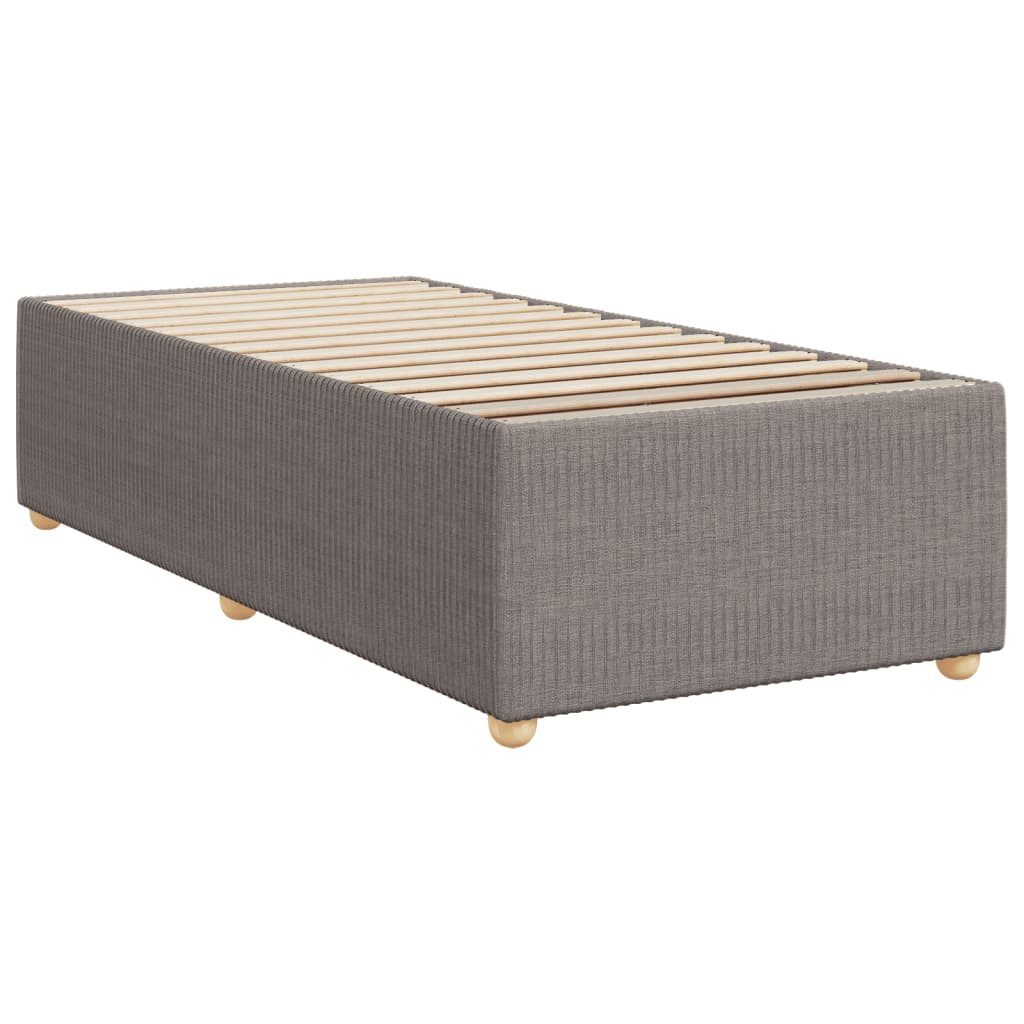 vidaXL Bett Bettgestell ohne Matratze Taupe günstig online kaufen