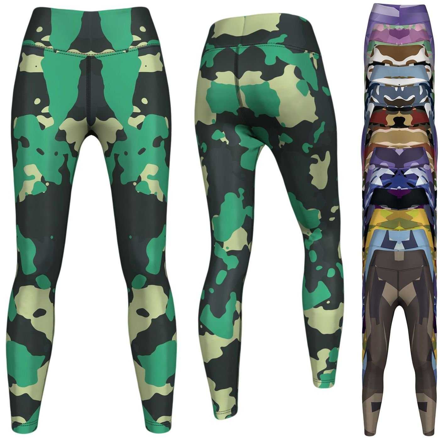 German Wear Leggings GYM-8036 Camo Leggings günstig online kaufen