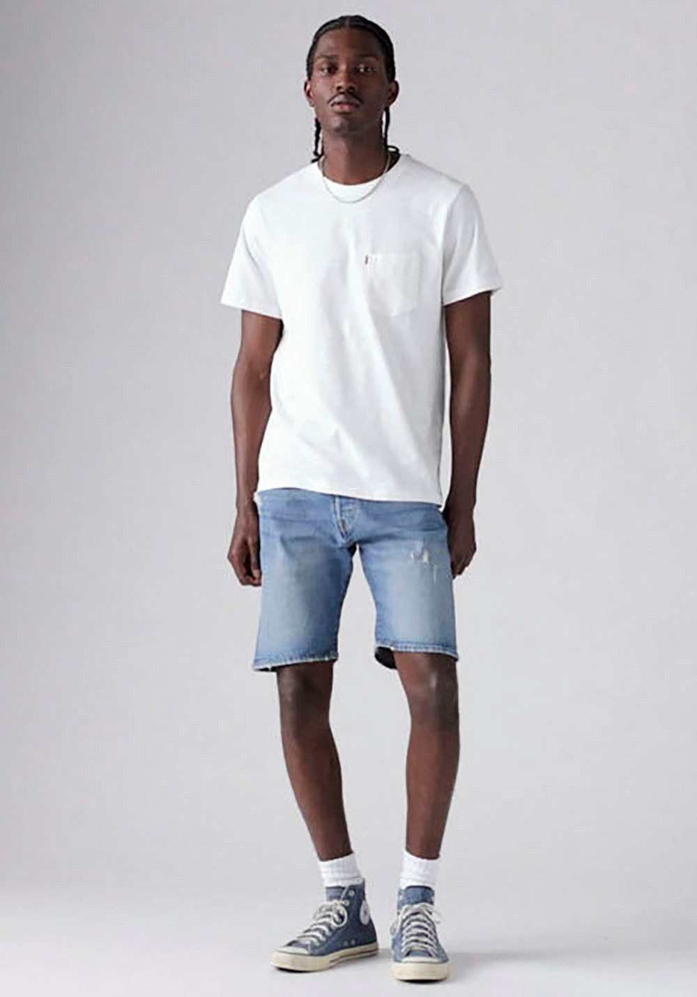 Levi's® Bermudas 501® ORIGINAL SHORTS Jeans-Bermudas mit Stretch, der Klassiker 501® ORIGINAL