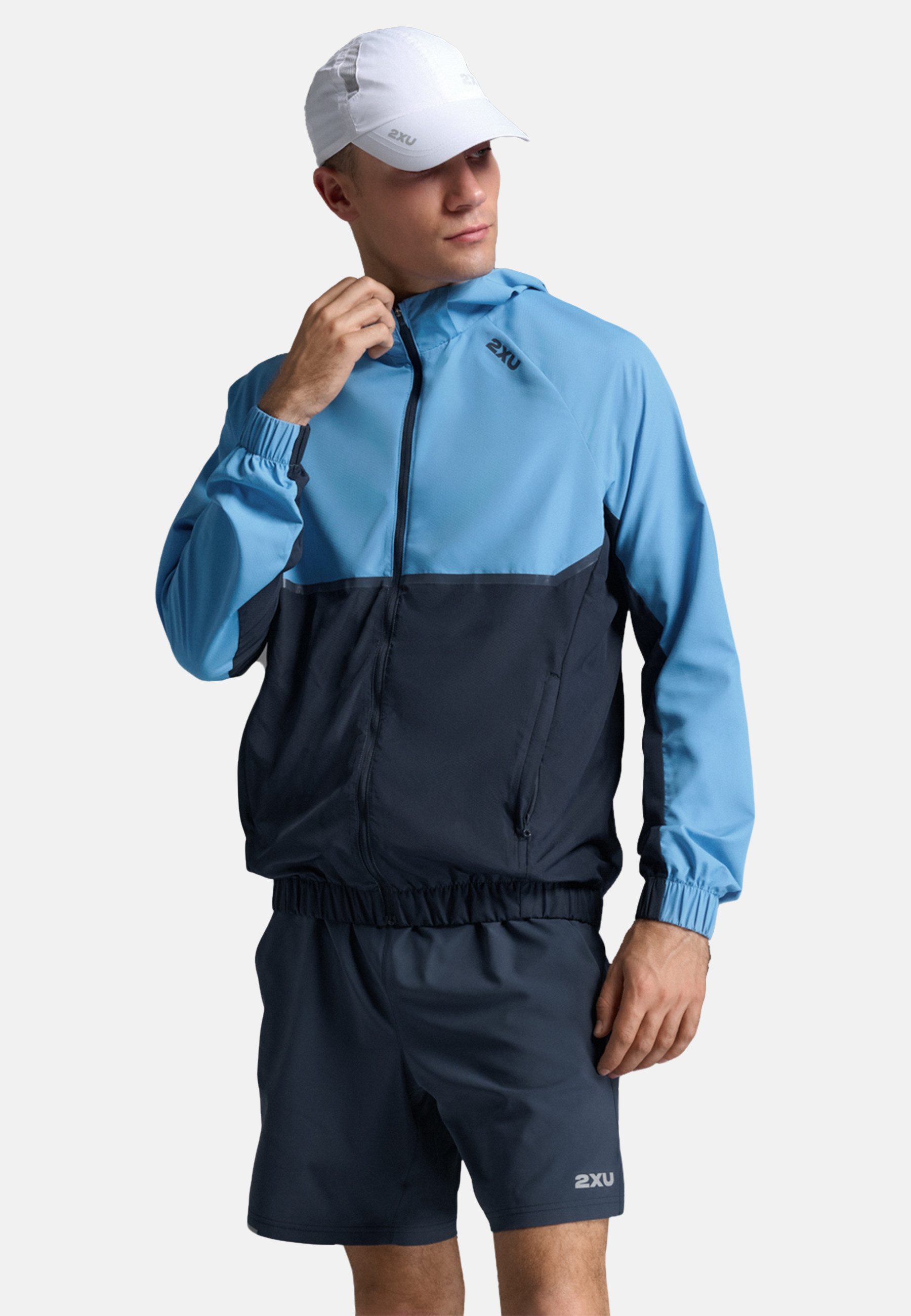 2xU Laufjacke Aero Hex Windbreaker (1-St) günstig online kaufen