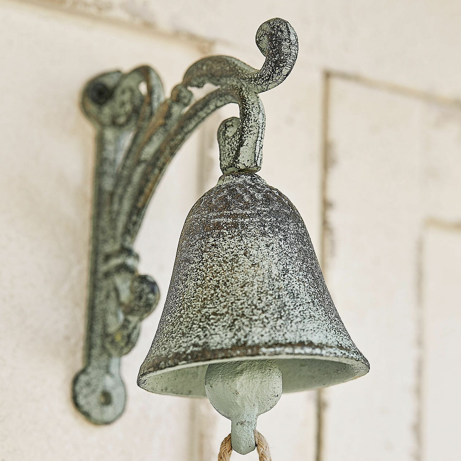 Mirabeau Dekoobjekt Glocke Palerina antikgrün/grau