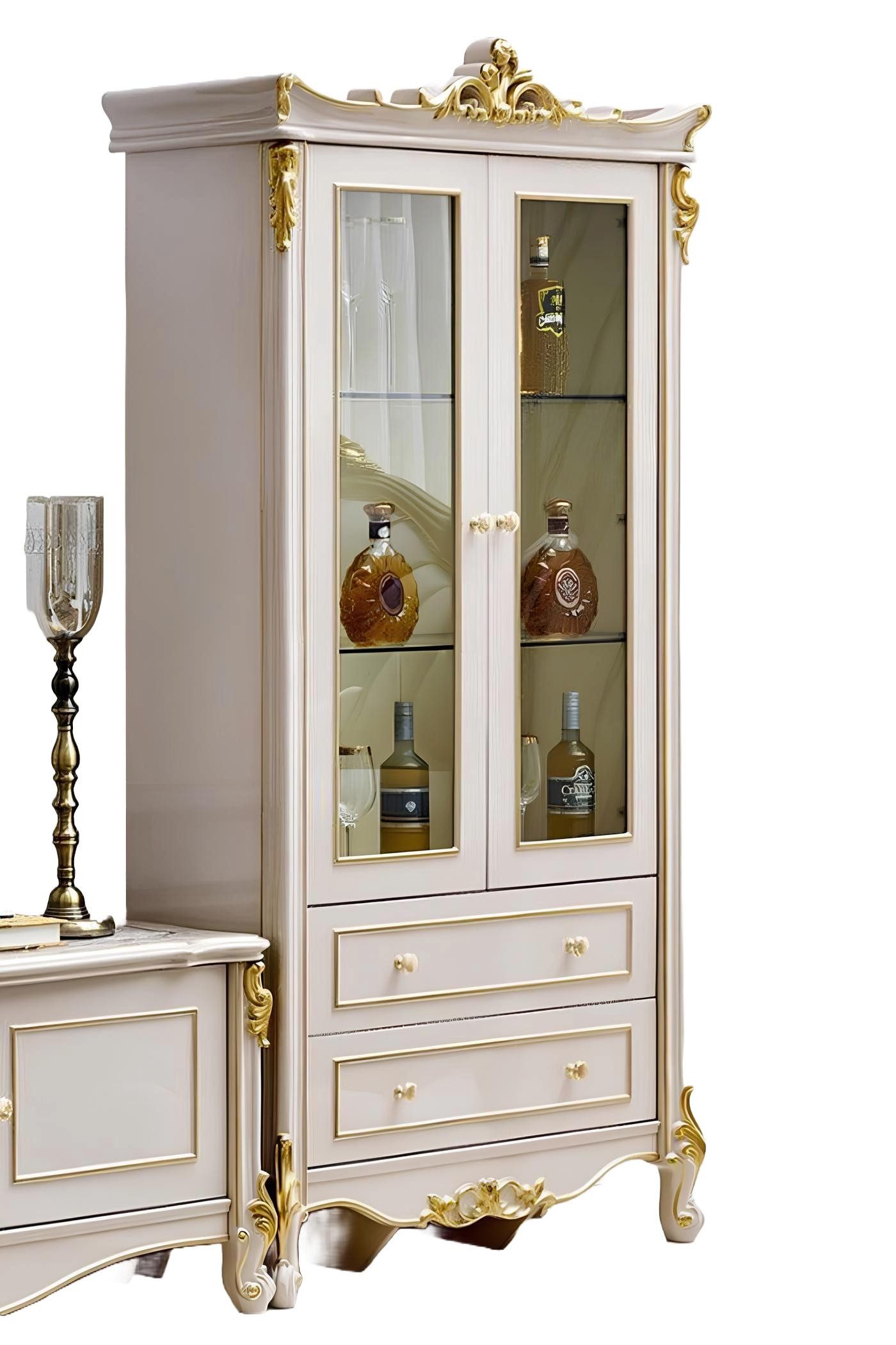 JVmoebel Vitrine Glas Schrank Wohnzimmer Schaufenster günstig online kaufen