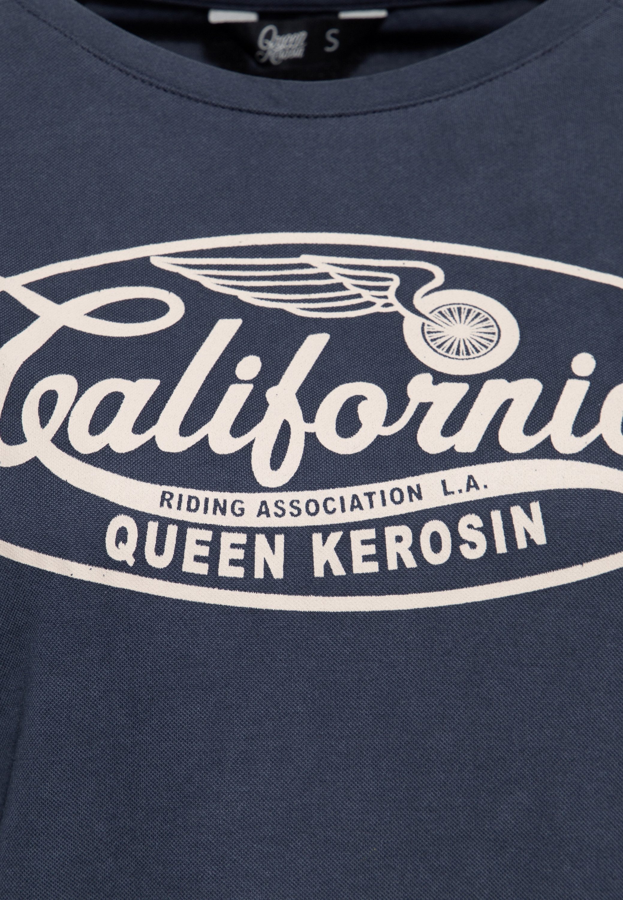 QueenKerosin Langarmshirt California mit hohem Modal-Anteil – Bild 5 von 5