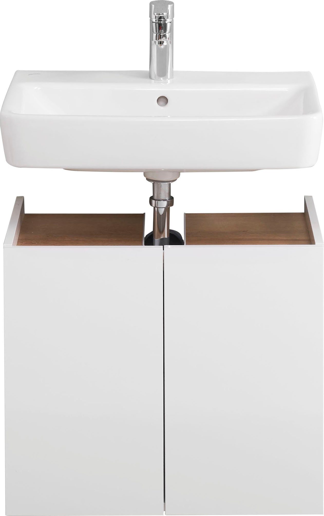 PELIPAL Waschbeckenunterschrank Quickset 947 Breite 60 cm | Waschbeckenunterschränke