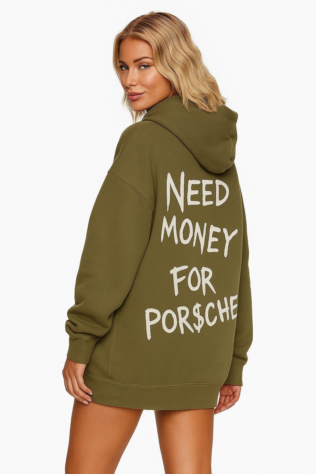 Worldclassca Hoodie Worldclassca Oversized NEED MONEY günstig online kaufen