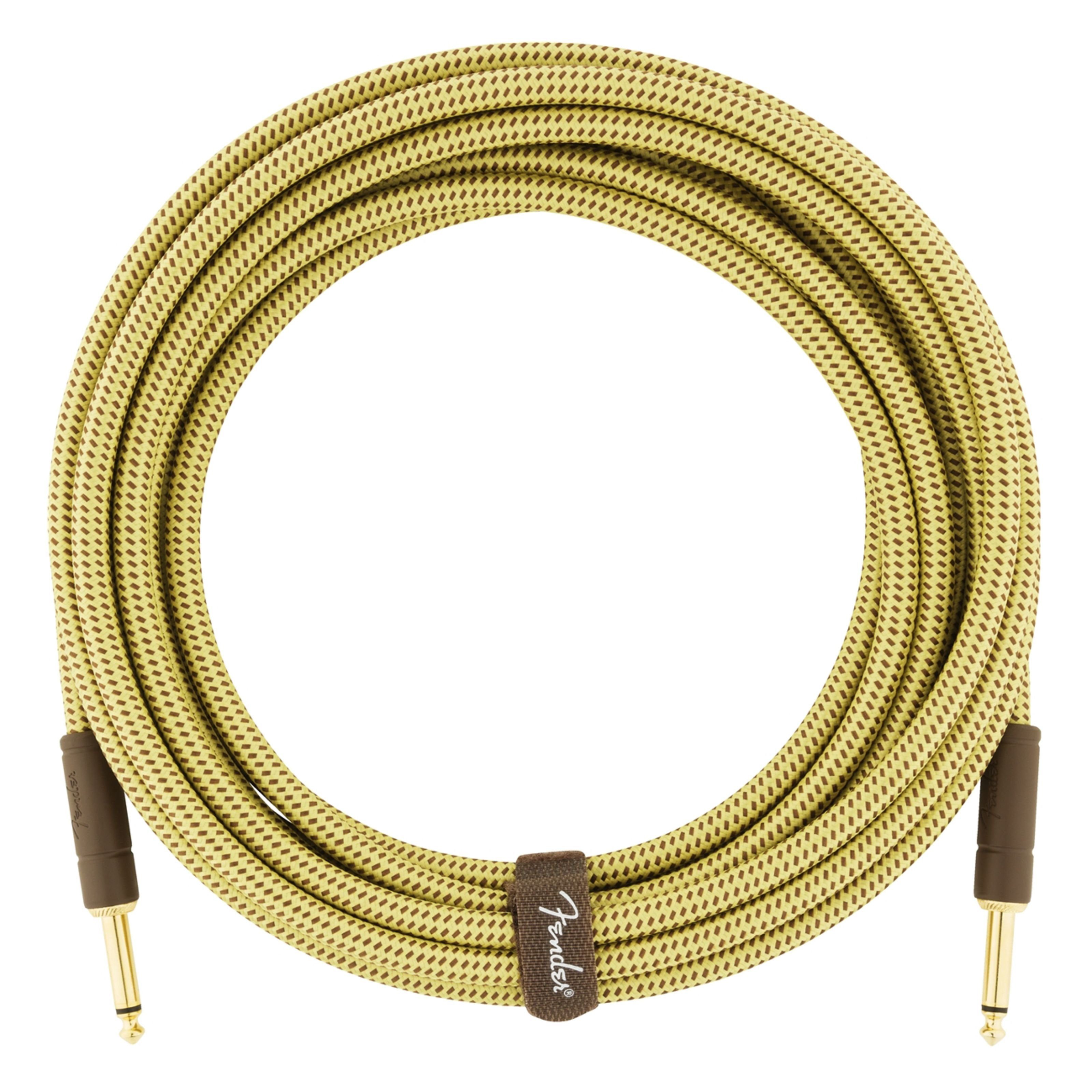 Fender Instrumentenkabel, Deluxe Tweed Instrument Cable 3 m - Instrumentenkabel