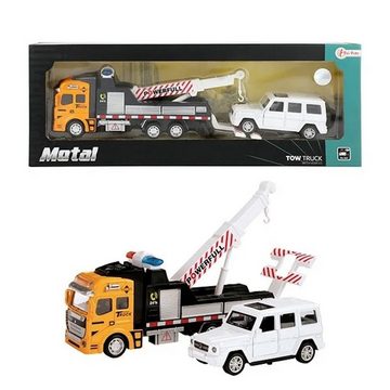 Toi-Toys Spielzeug-Krankenwagen Abschleppwagen mit Rückzug und einem SUV