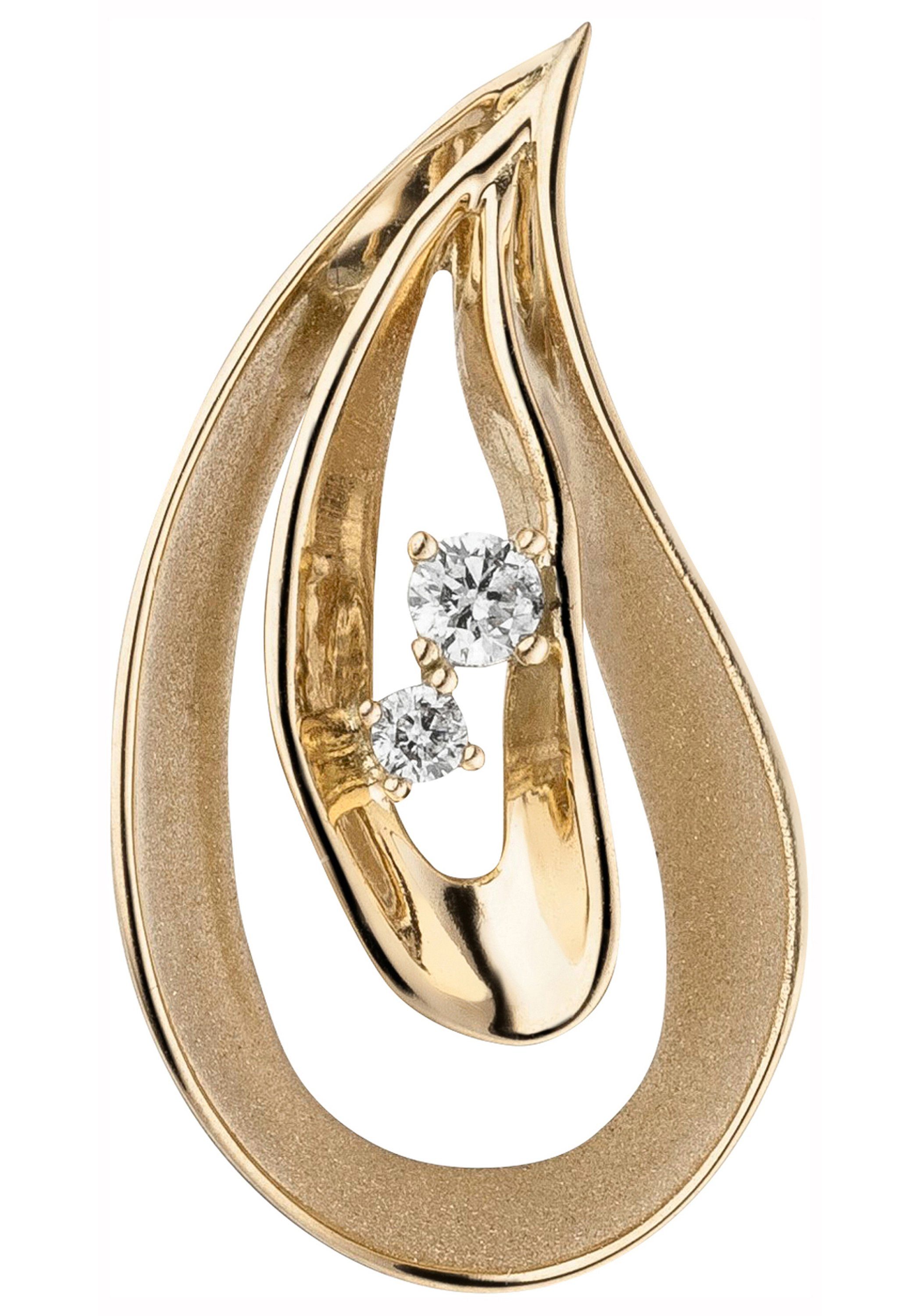 JOBO Kettenanhänger Anhänger Tropfen, ...