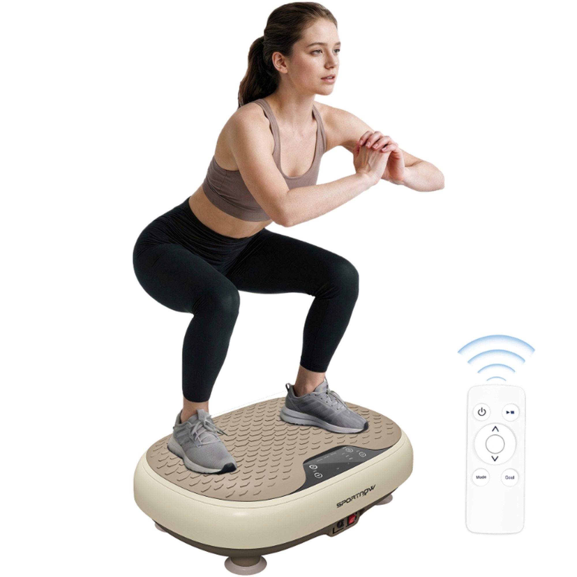 Vibrationsplatte Vibrationsplatte, Fitnessgerät, Home-Workout, Fettverbrennung