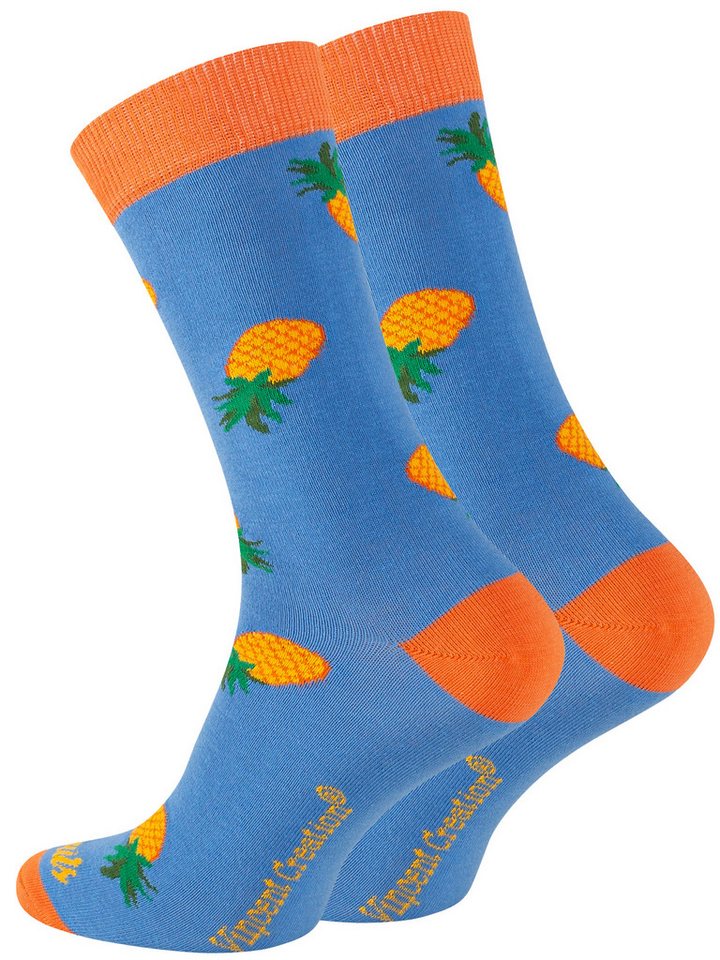 Vincent Creation® Socken Farbenfrohe Freizeitsocken Damen & Herren mit bunten lustigen Motiven