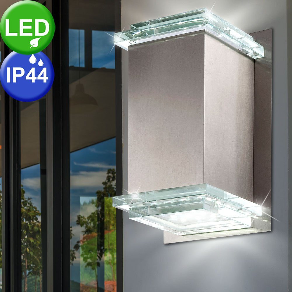 LED AußenWandleuchte, LED 6,4 Watt Gartenlampe IP44