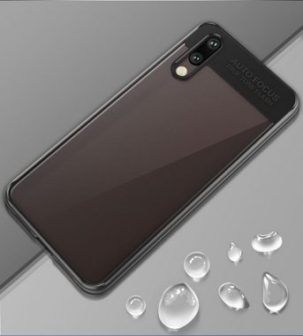 König Design Handyhülle Huawei P20, Huawei P20 Handyhülle Backcover Schwarz